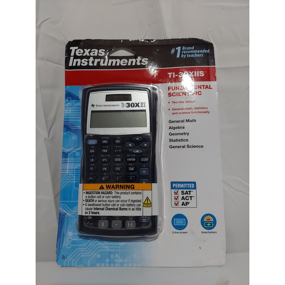 Texas Instruments TI-30XIIS Scientific Calculator - New in Package